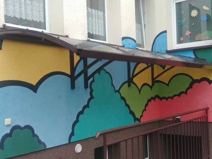 Daszek - konstrukcja stalowa