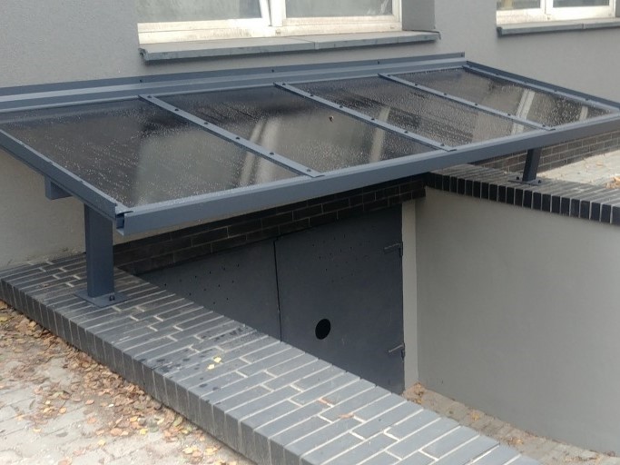 Zadaszenie wjazdu do garażu